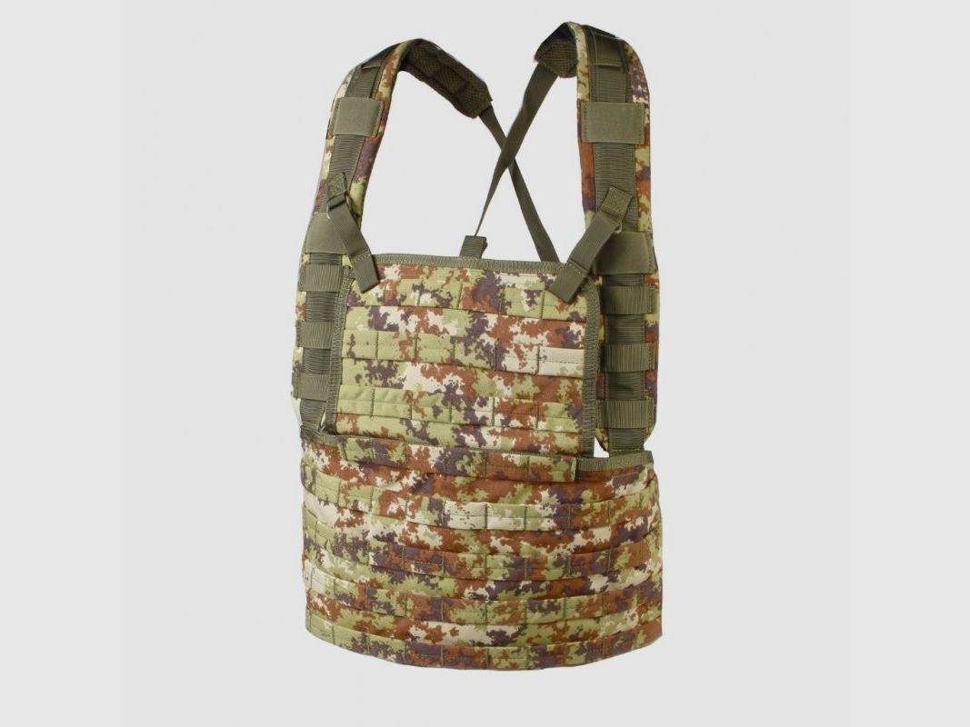 Chest Rig Gilet SBB MCR1 Vegetato + 2 Granaat Pouches, afbeelding 2 van 4