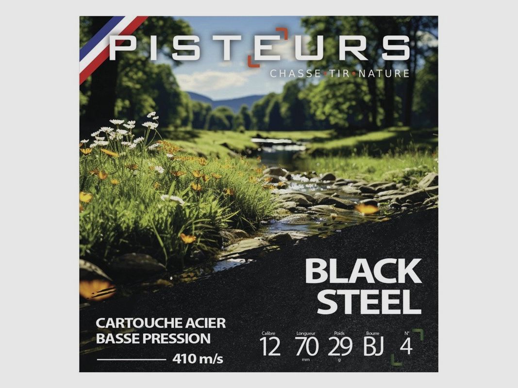 Pisteurs - Black Steel - 12/70 - 29g - (x25)