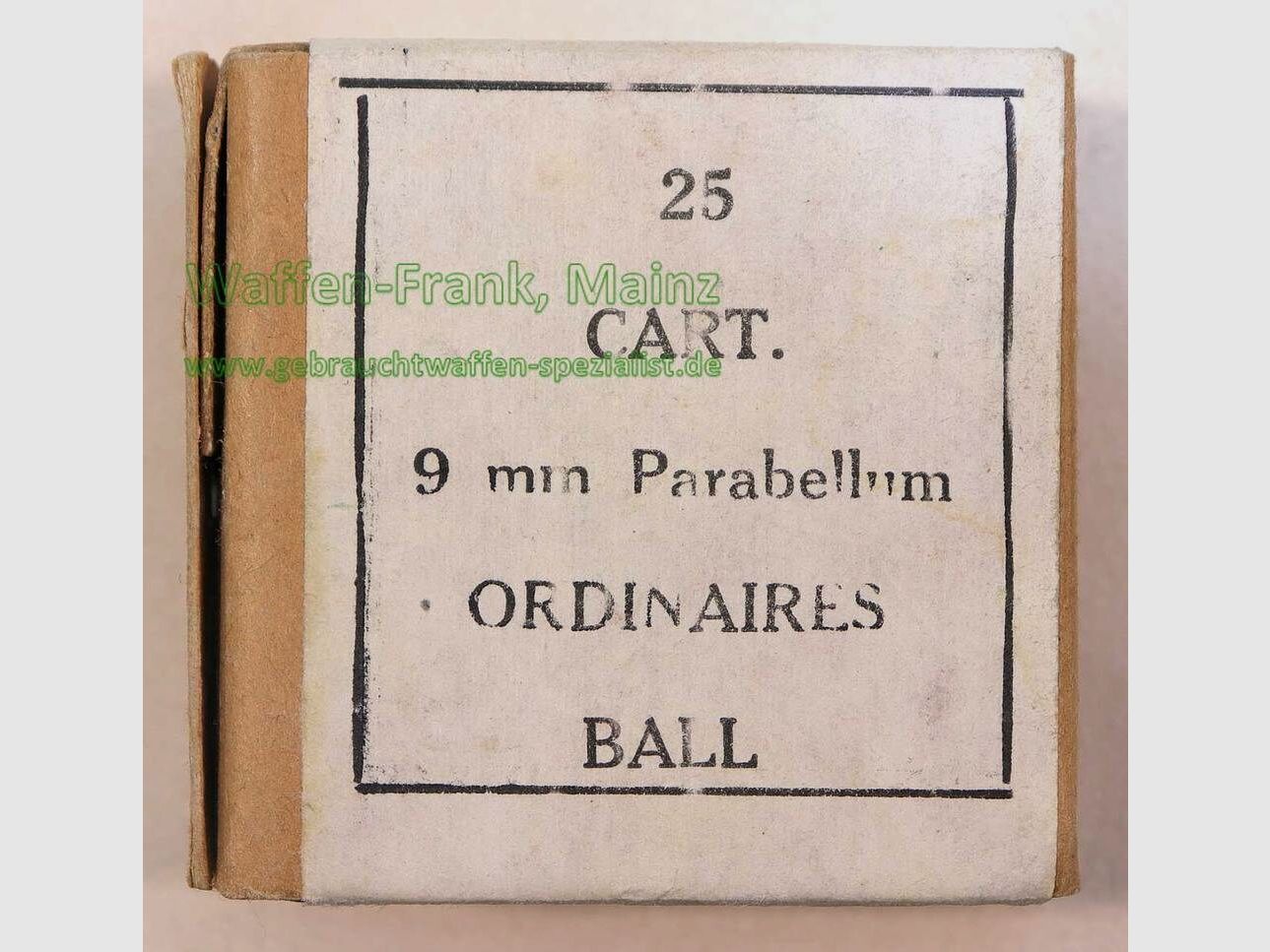 FN Fabrique Nationale Lüttich Pistolenpatronen