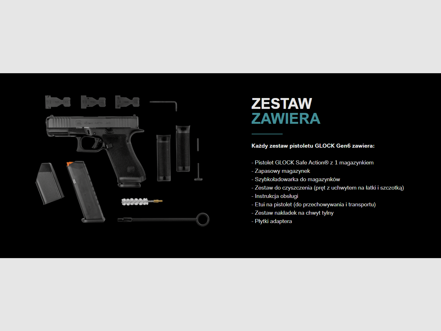 Glock 17 Gen.6 pistol 9mm Luger, image 4 of 4