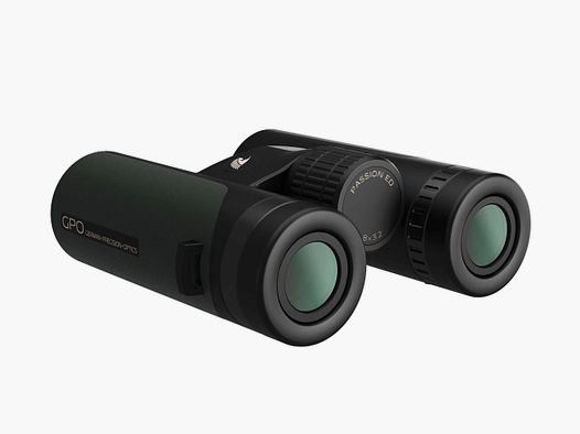 GPO B301 Fernglas Passion ED 8x32 Grün mit Zubehör Birdwatching Naturbeobachtung 50110001
