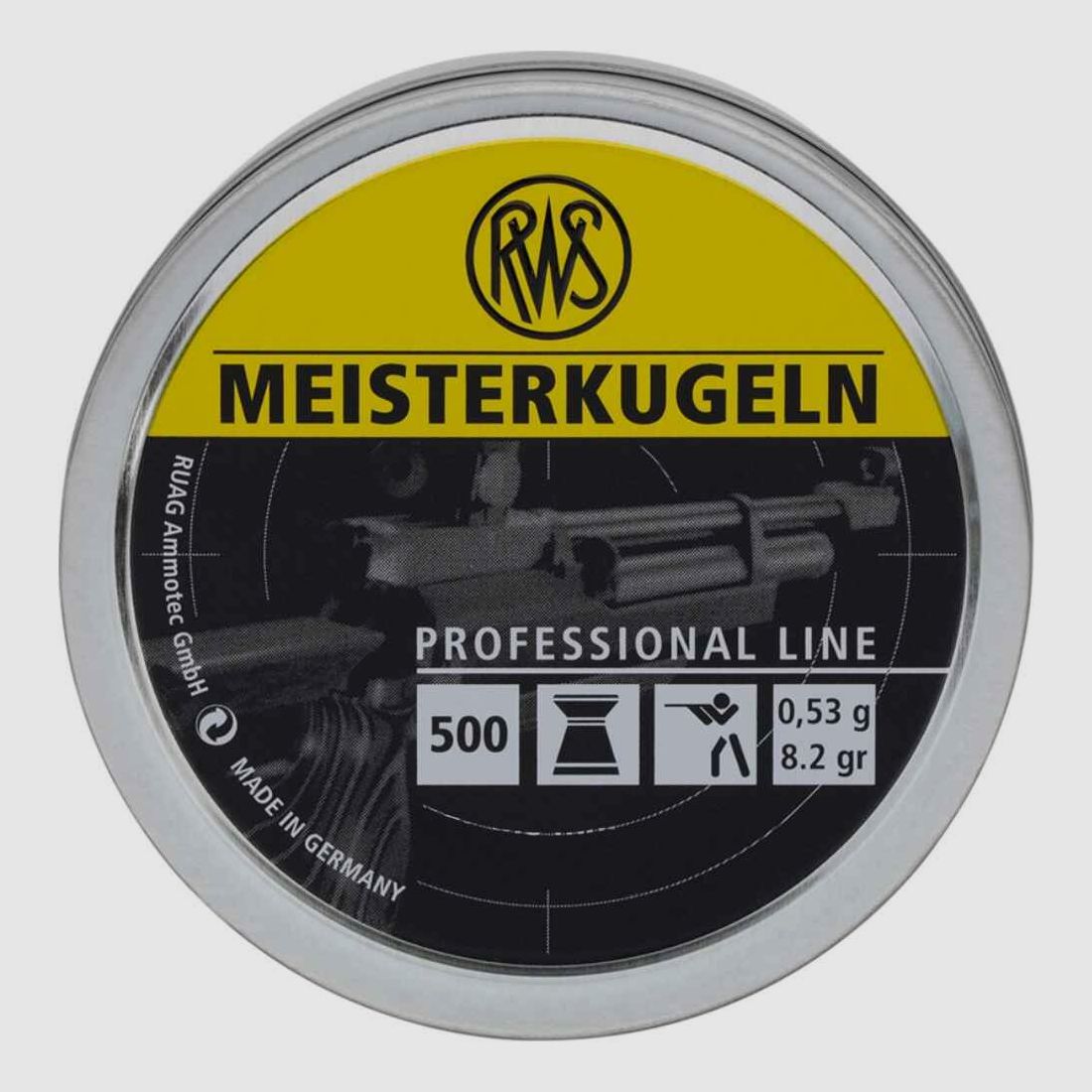 RWS 4,49mm Diabolo Meisterkugel 0,53g