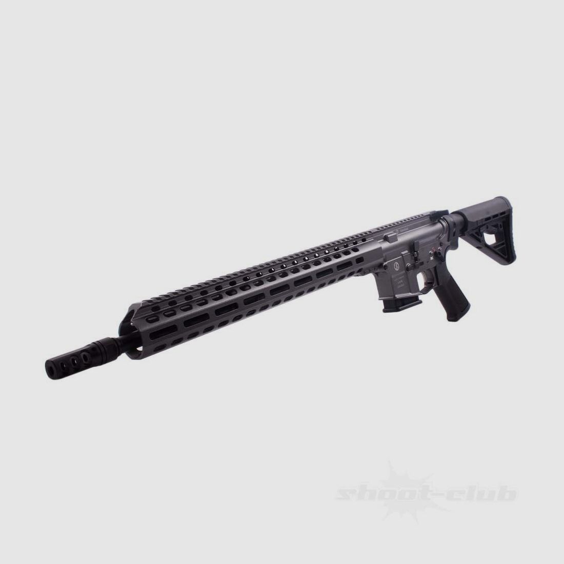 Schmeisser AR15 Dynamic L Gun Grey M-Lok