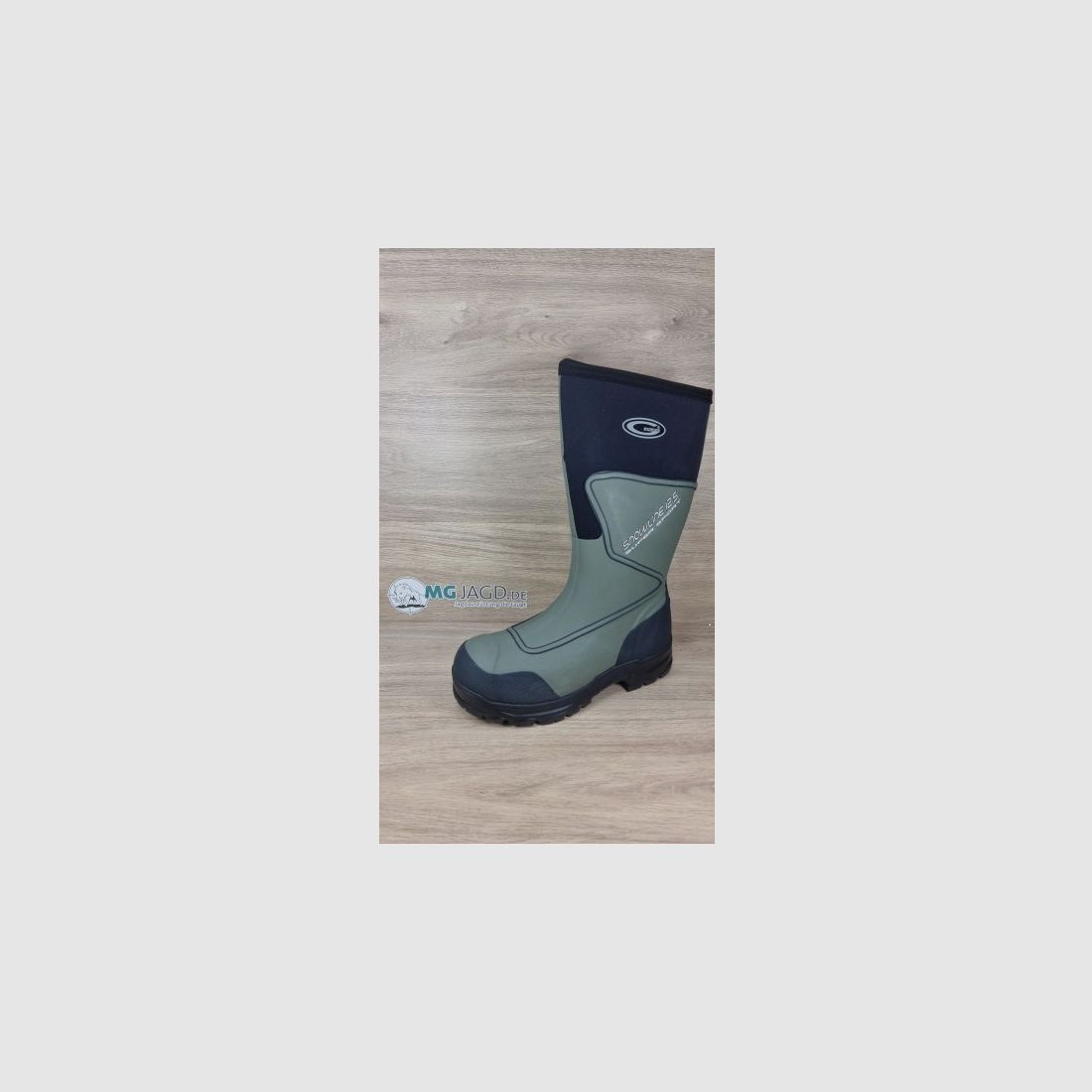 GRUB'S Snowline Supersport -40C . Der Gummistiefel fr die Winterjagd und frs Eisangeln
