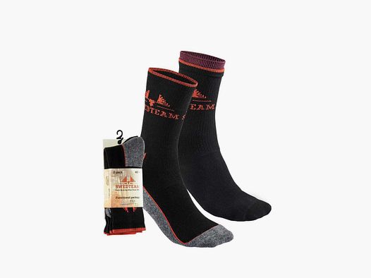 Swedteam Funktion 2er-Pack Socken Schwarz 40/42