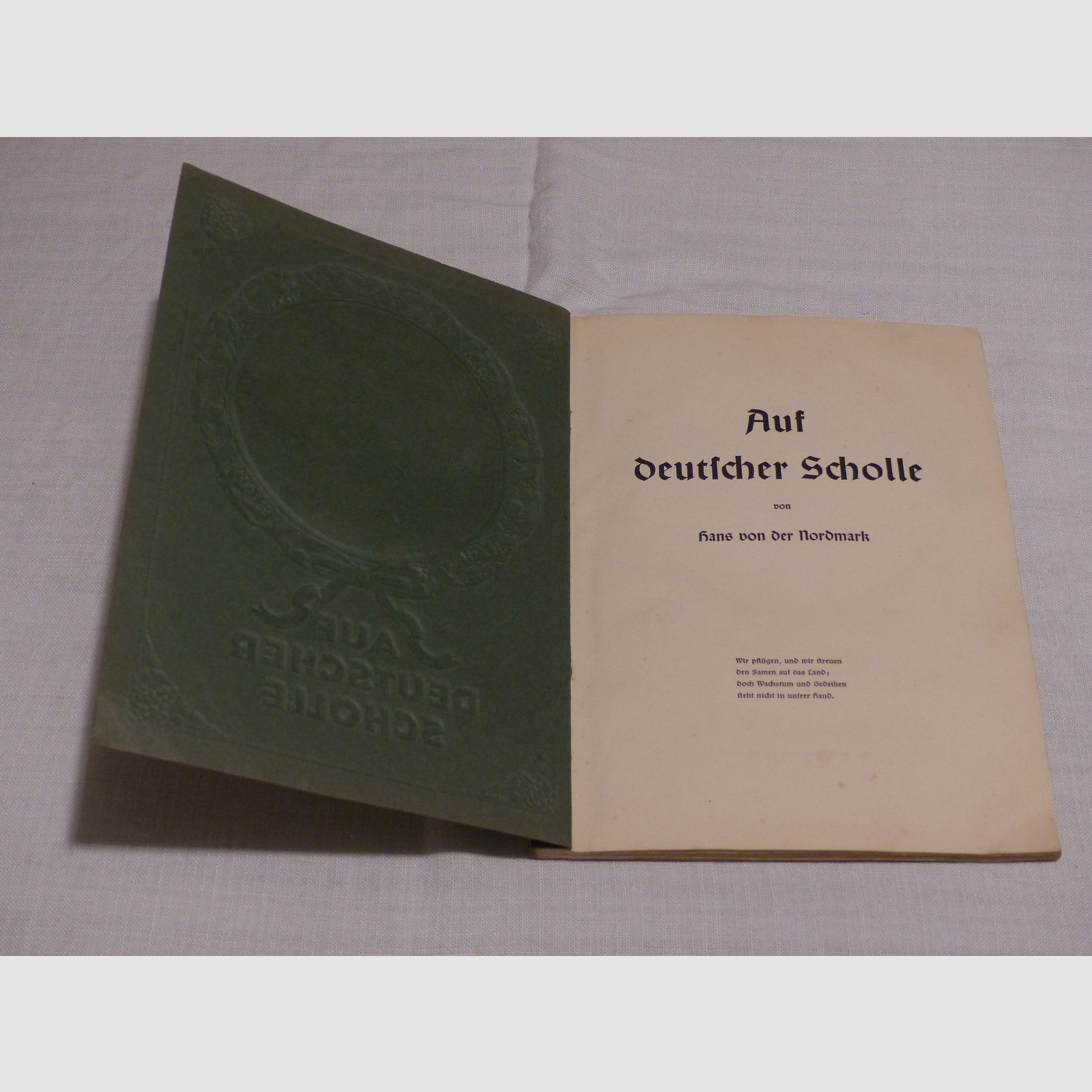 Album di adesivi completo Auf deutscher Scholle 1935