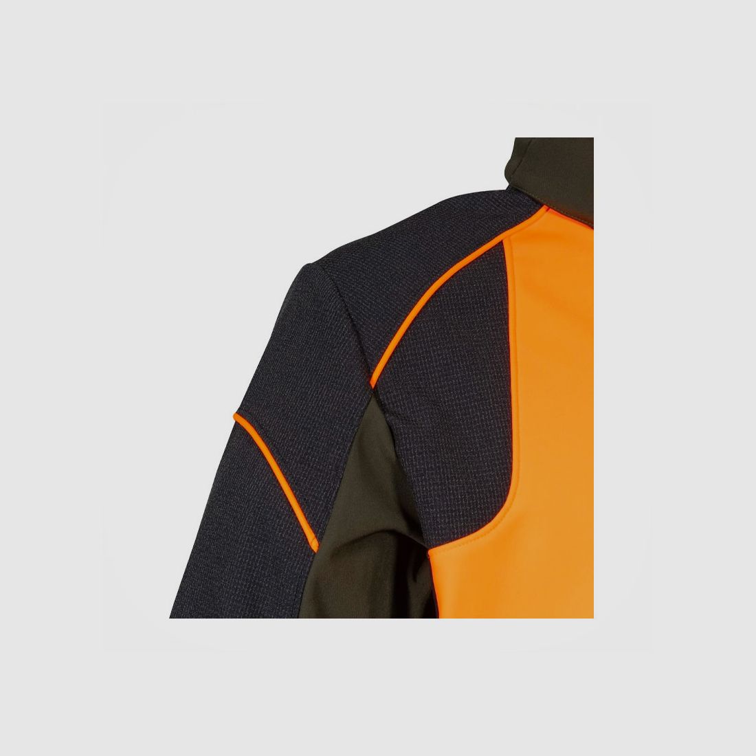 SOFTSHELL-JACKE – COFRA® – SEEWALD Fango/Nero/Arancione, Bild 2 von 7