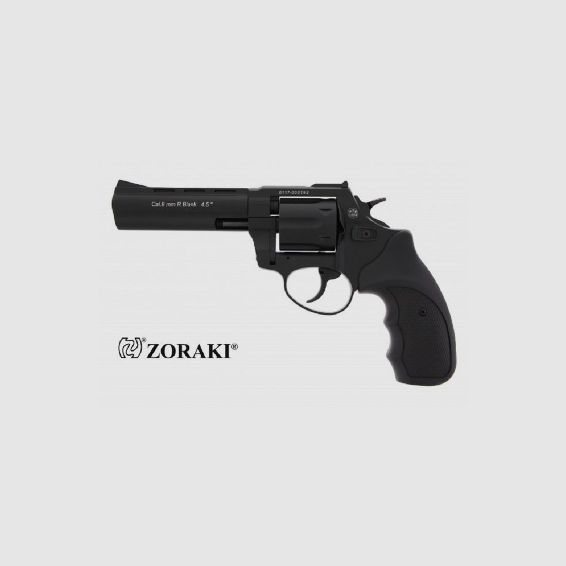 ESC Zoraki R1 4,5'' schwarz 9mm Gas- & Signalwaffen