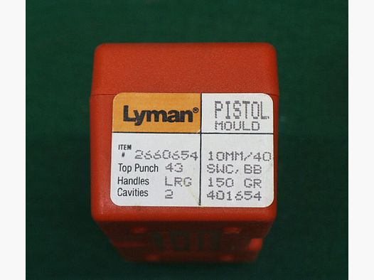 Lyman Die Cast. 10mm/40