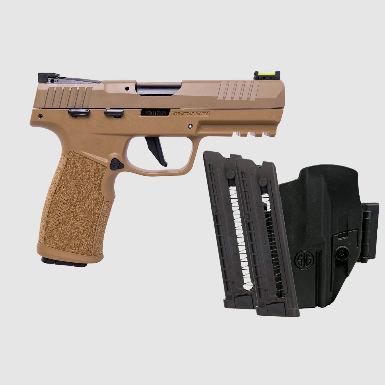 Sig Sauer – Pistole / P322 SAO Fiber Optic Visierung OP / .22lr / Coyote / Set, Bild 1 von 5
