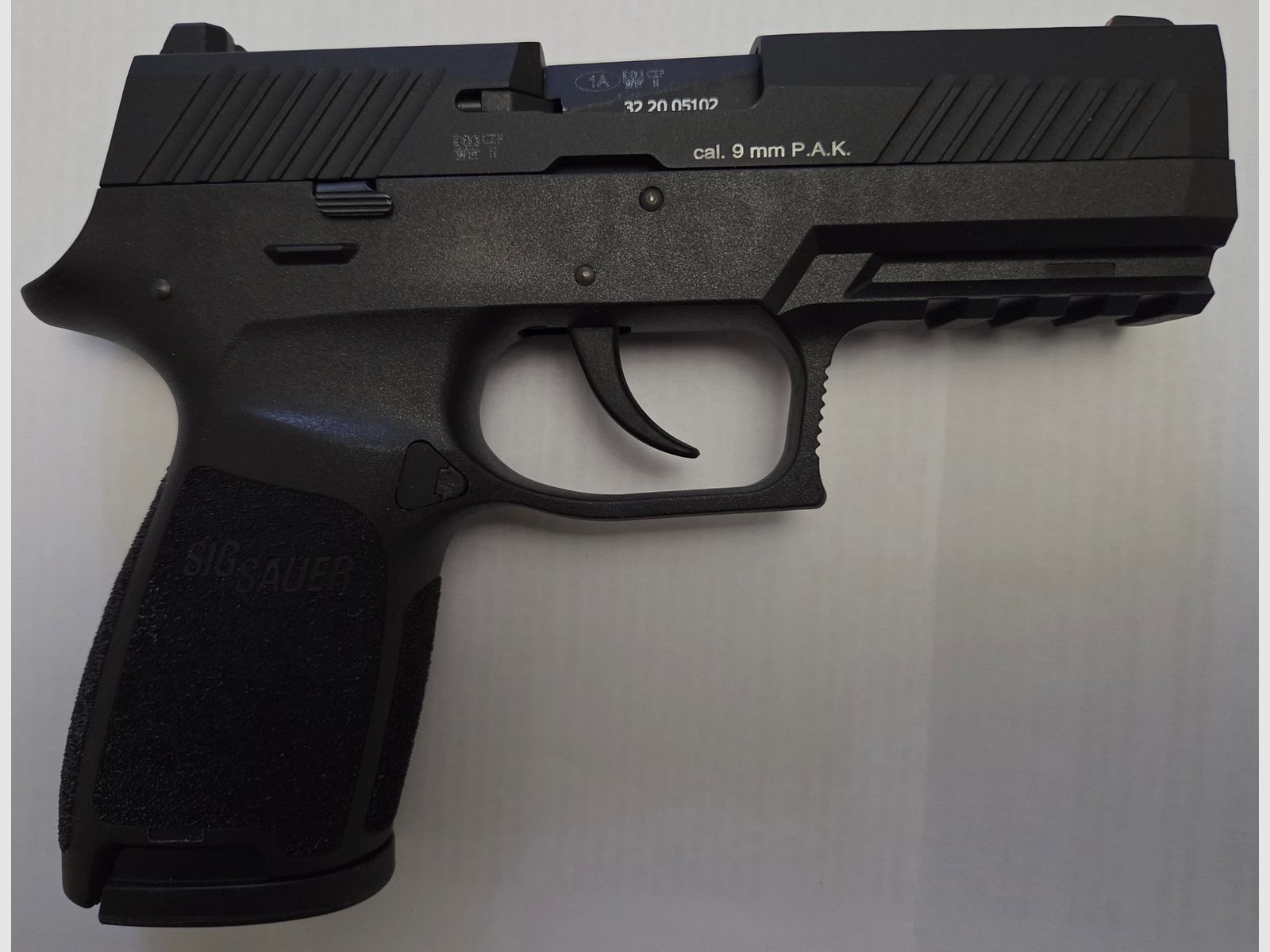 Zeer zeldzaam! Verzamelobject! Verkoop Sig Sauer P320 9mm P.A.K First Edition
