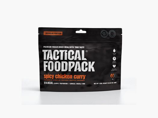 Tactical Foodpack Tactical Foodpack Hauptgericht Scharfes Hähnchen-Curry