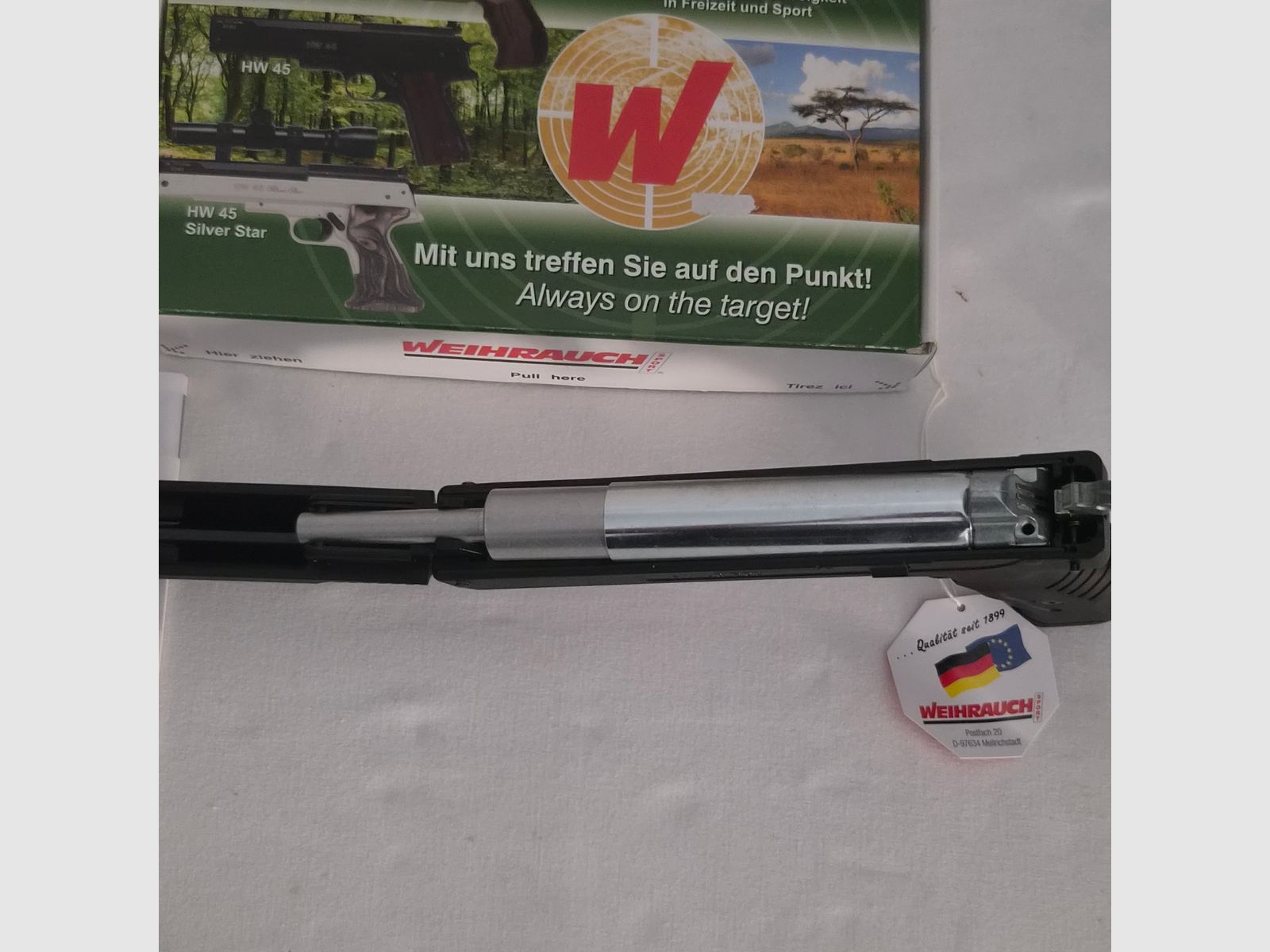 Weihrauch pistola ad aria compressa HW 40 PCA, immagine 4 di 7
