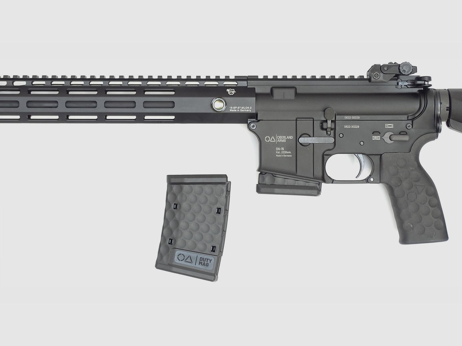 OA-15 A4, Lauf 20″, BL M-LOK Handguard 13″ slim, OA M4-Schaft, BUIS, MFD, Bild 3 von 5