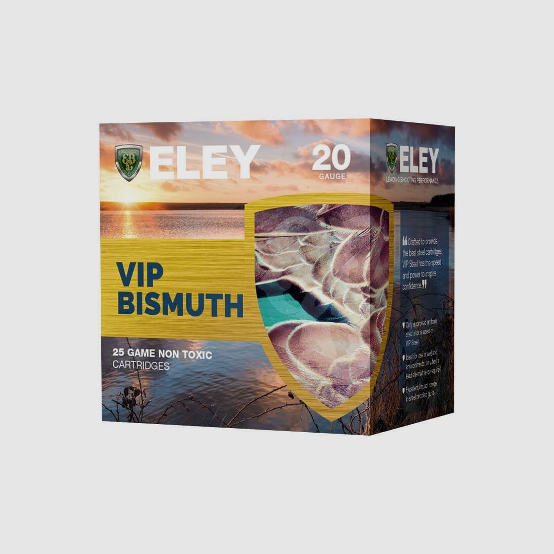 Eley VIP Wismut .20/67,5 25g #6 (2,6mm) 25 cartucce