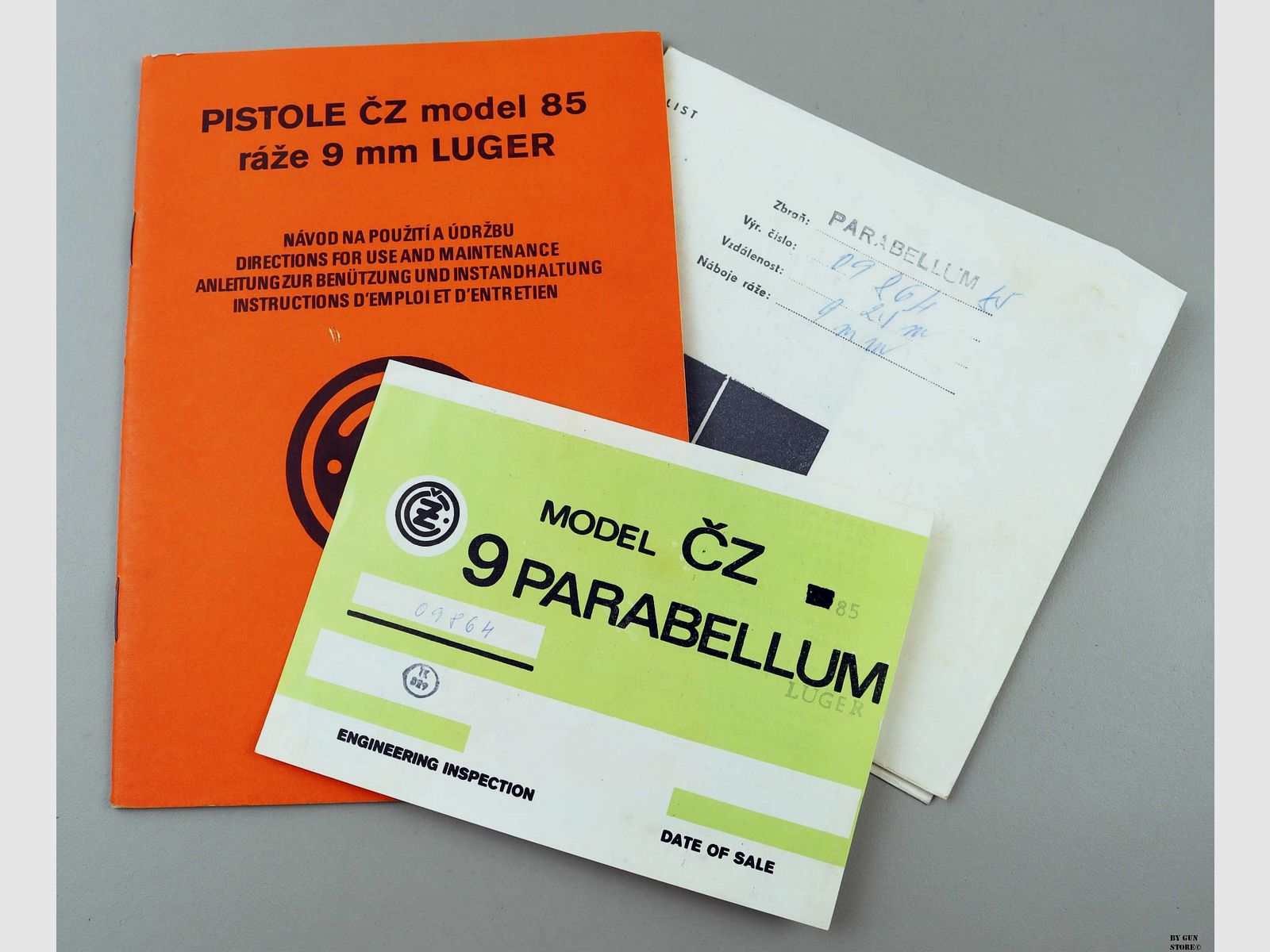Pistol CZ mod. 85 cal. 9×21 matr. 09864, image 14 of 14