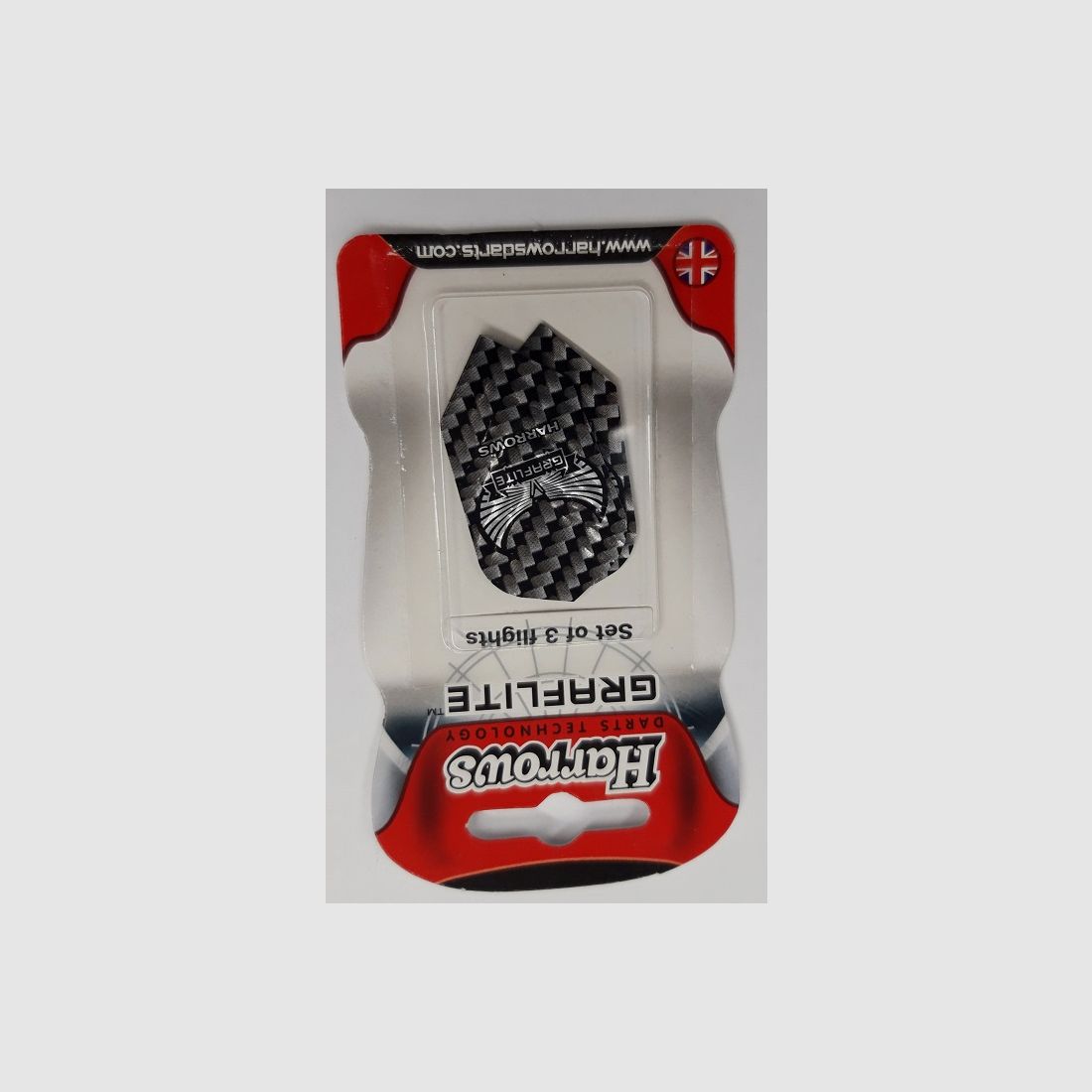 Harrows Darts Technology Flights Graflite Slim assorti ontwerp 7001 dart & accessoires