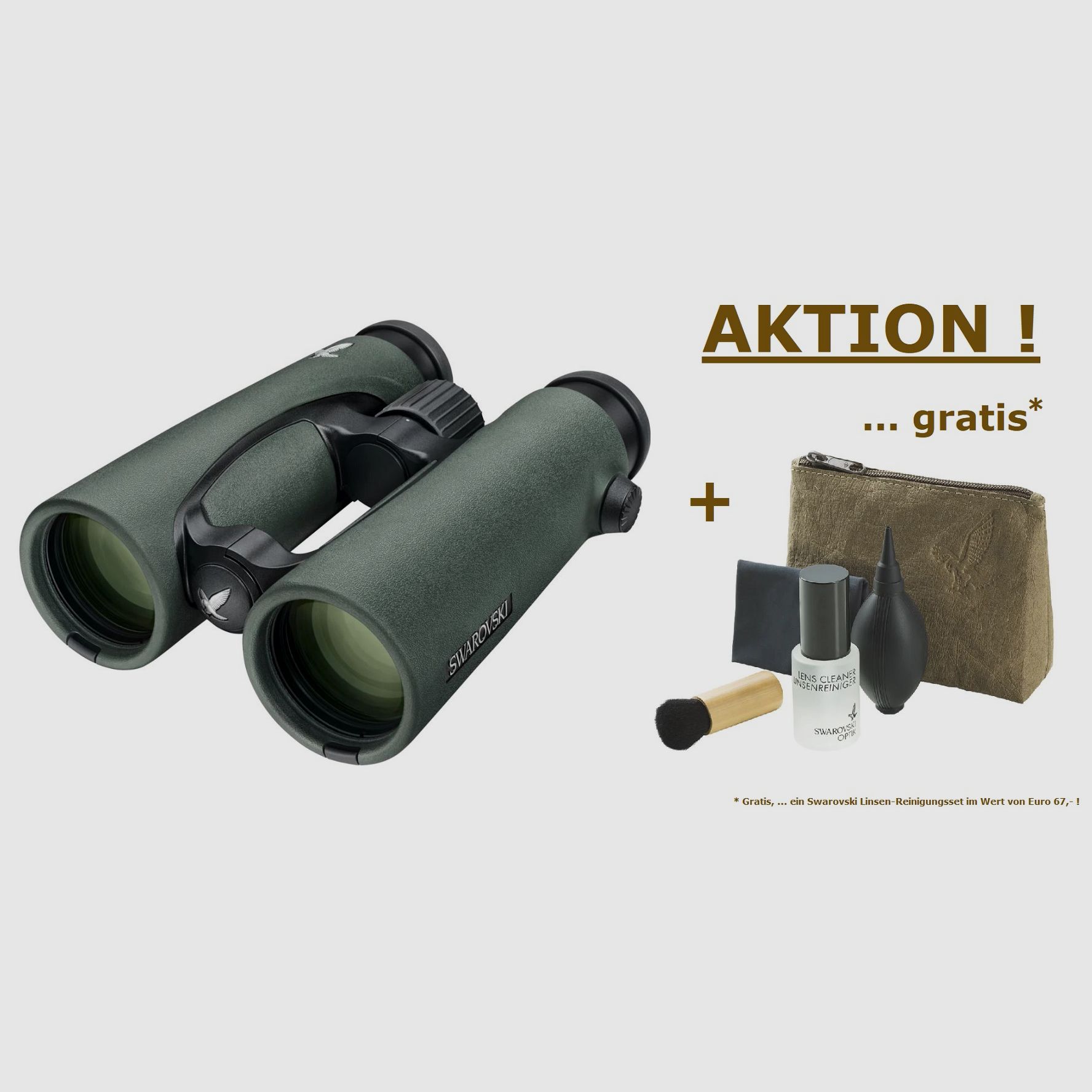 Swarovski EL 8.5x42 W B binoculars - ACTION!