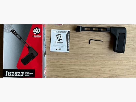 SB Tactical FS1913 Calcio pieghevole (BRACCIO PER PISTOLA PICATINNY PIEGHEVOLE)