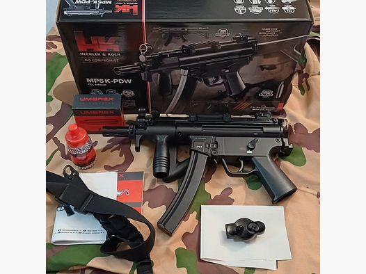 Co2 rifle Umarex Heckler und Koch MP5K PDW 4.5mm BB Blowback