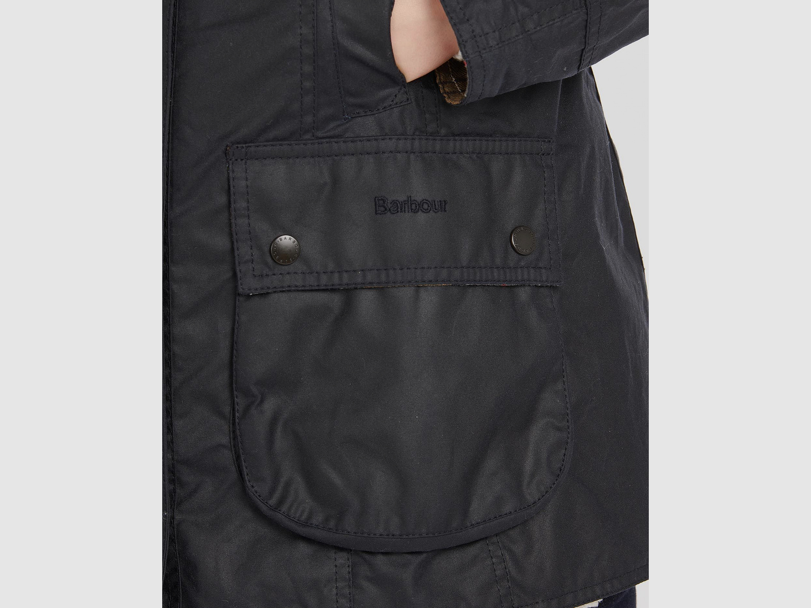 Kurtka woskowa Barbour dla kobiet Beadnell