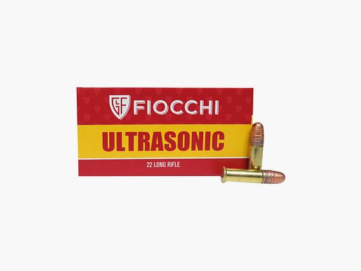 Cartuchos Fiocchi cal. 22 LR Ultrasonic 40 gr