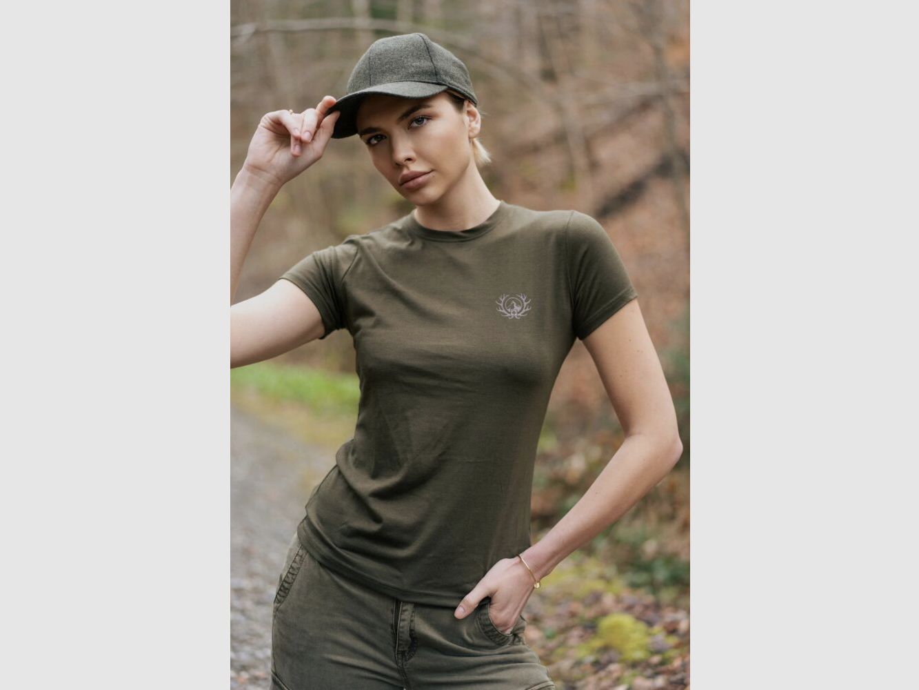 Ostermayer Jagd T-Shirt 100% Merino Damen - Ostermayer Jagd