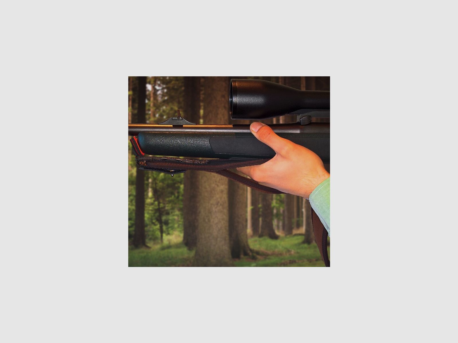 NIGGELOH geweerband PULL met SV Trail Geel Rood