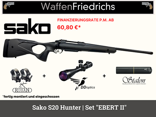 SAKO S20 Hunter | Jungjäger Komplettangebot "EBERT II" -  WaffenFriedrichs