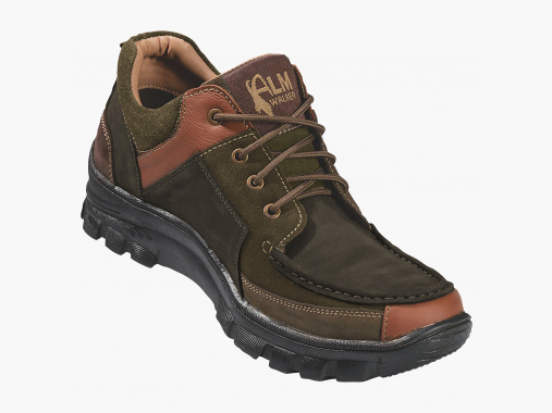 Almwalker Outdoorschuhe Ontario Herren (Oliv/Schwarz/Braun) | 42