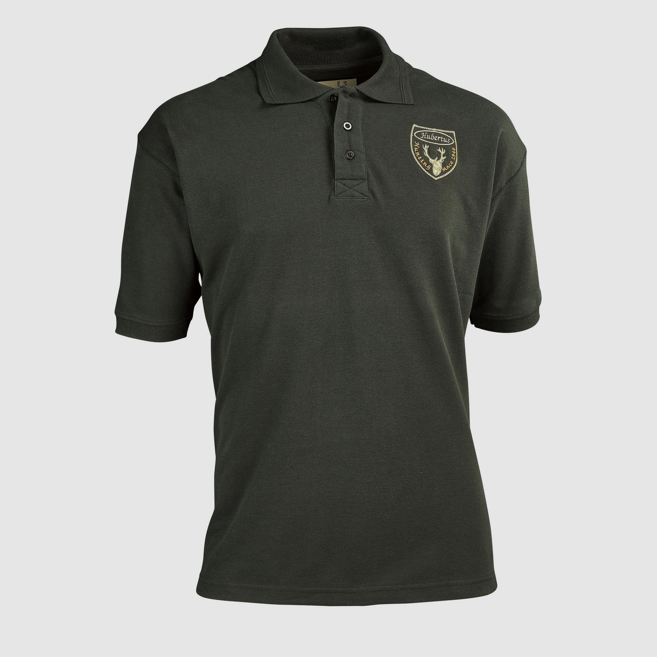 Hubertus Herren-Poloshirt Piqu