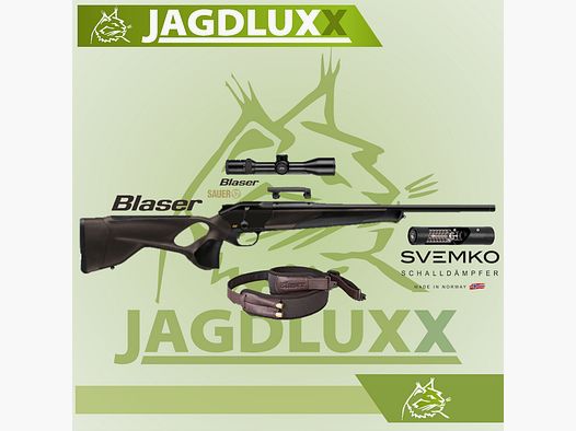Blaser R8 Ultimate en conjunto completo con Blaser B2 2-12x50, silenciador y correa para rifle