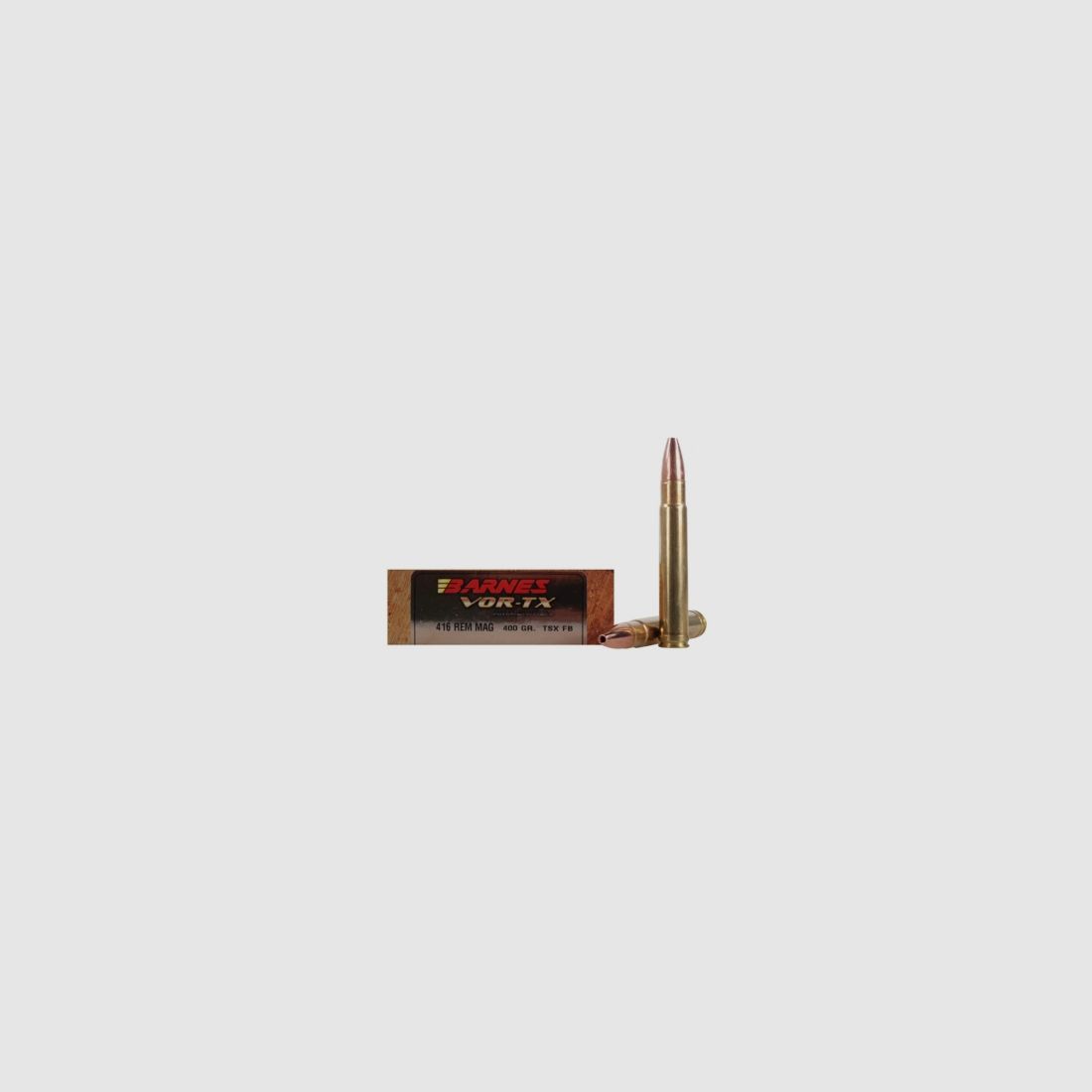 Barnes VOR-TX Safari .416 Rem. Mag. 400GR TSX Flat Base 20 Patronen