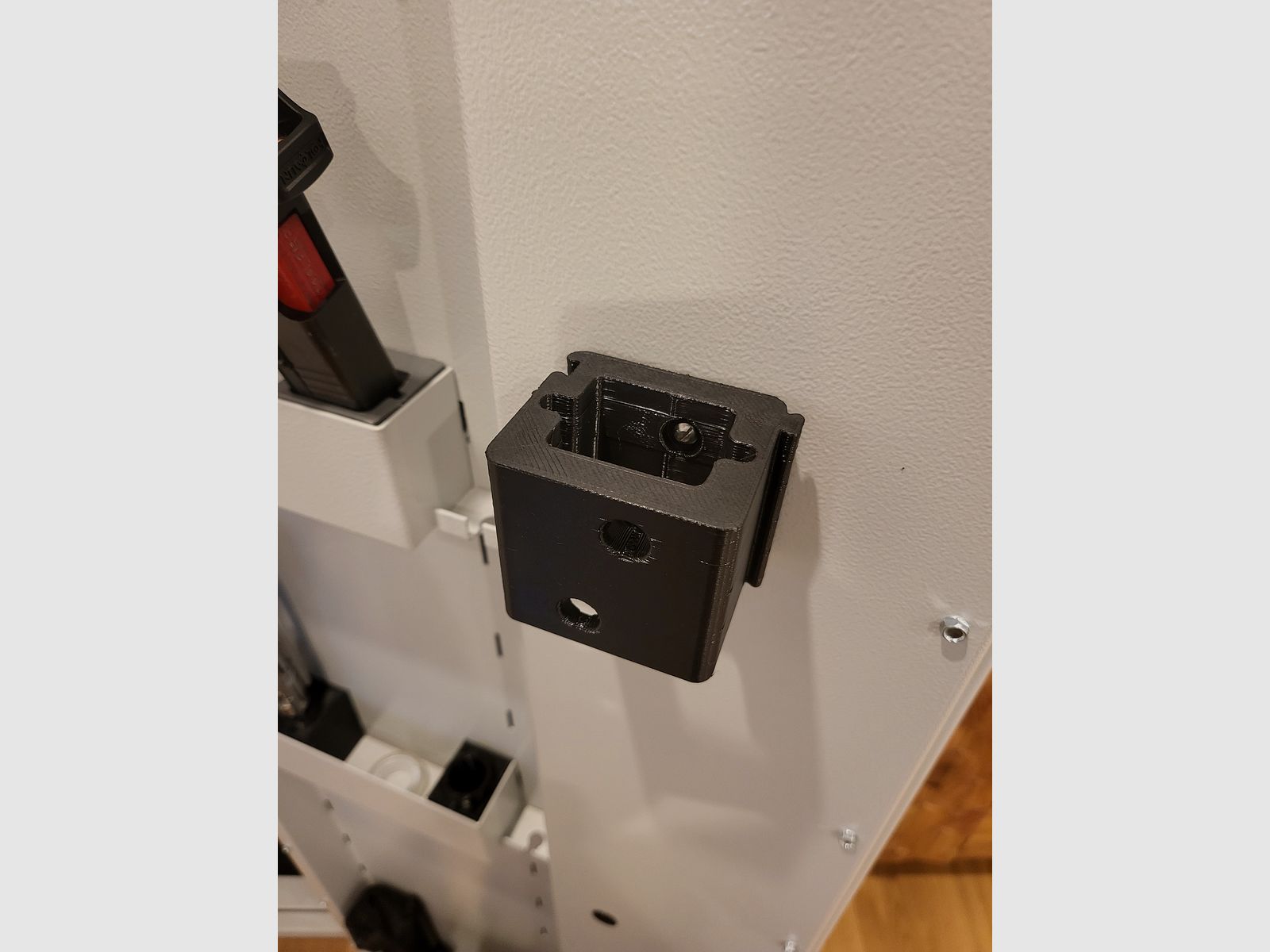 Pistol SHORT WEAPON Holder universal gun cabinet organizer magnet non-slip, image 3 of 9