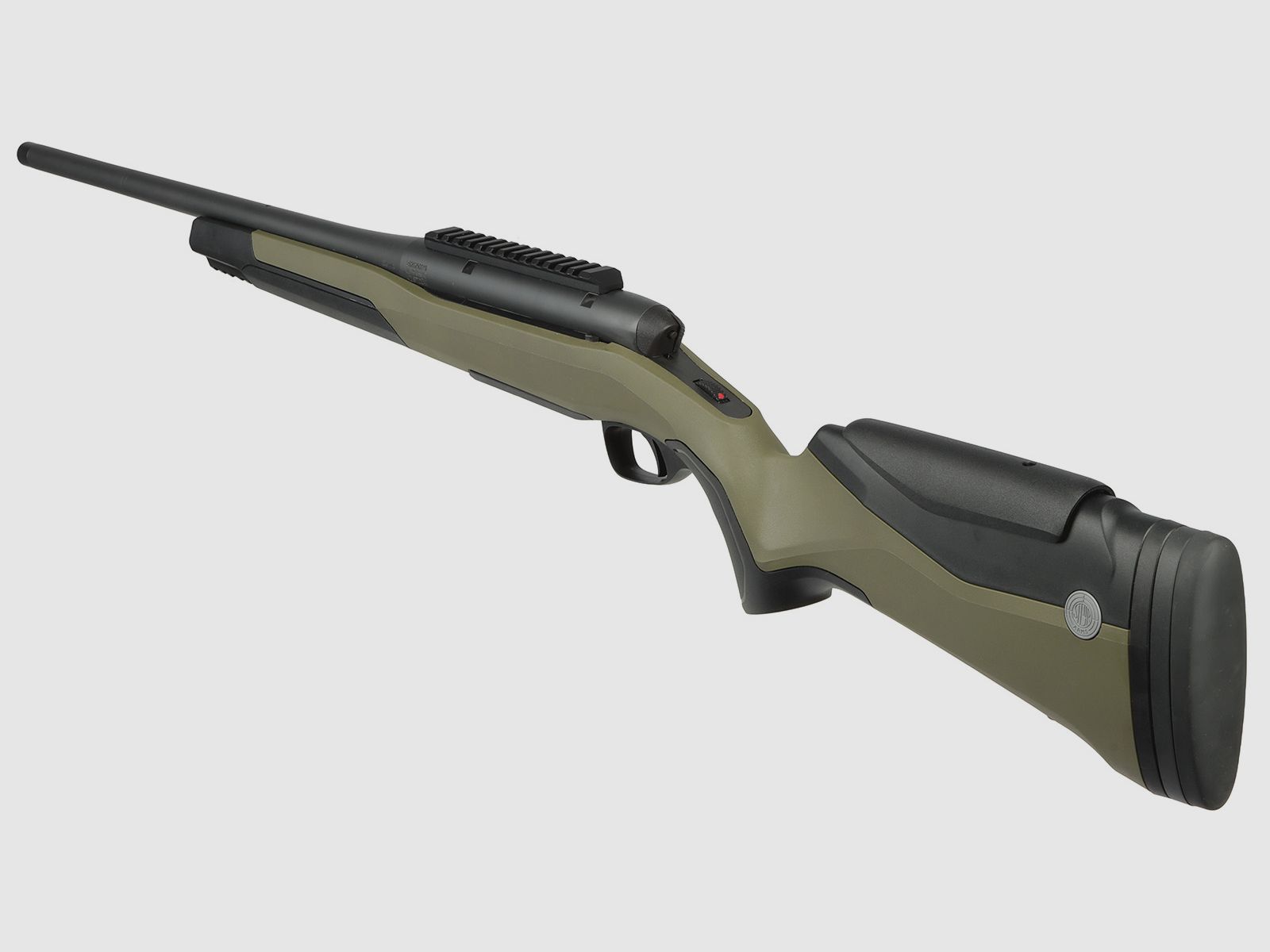 Steyr Arms RMS WILD .308 Win. 470mm, 3+1 magazyn, bezpośredni spust, M15x1, zielona prosta broń