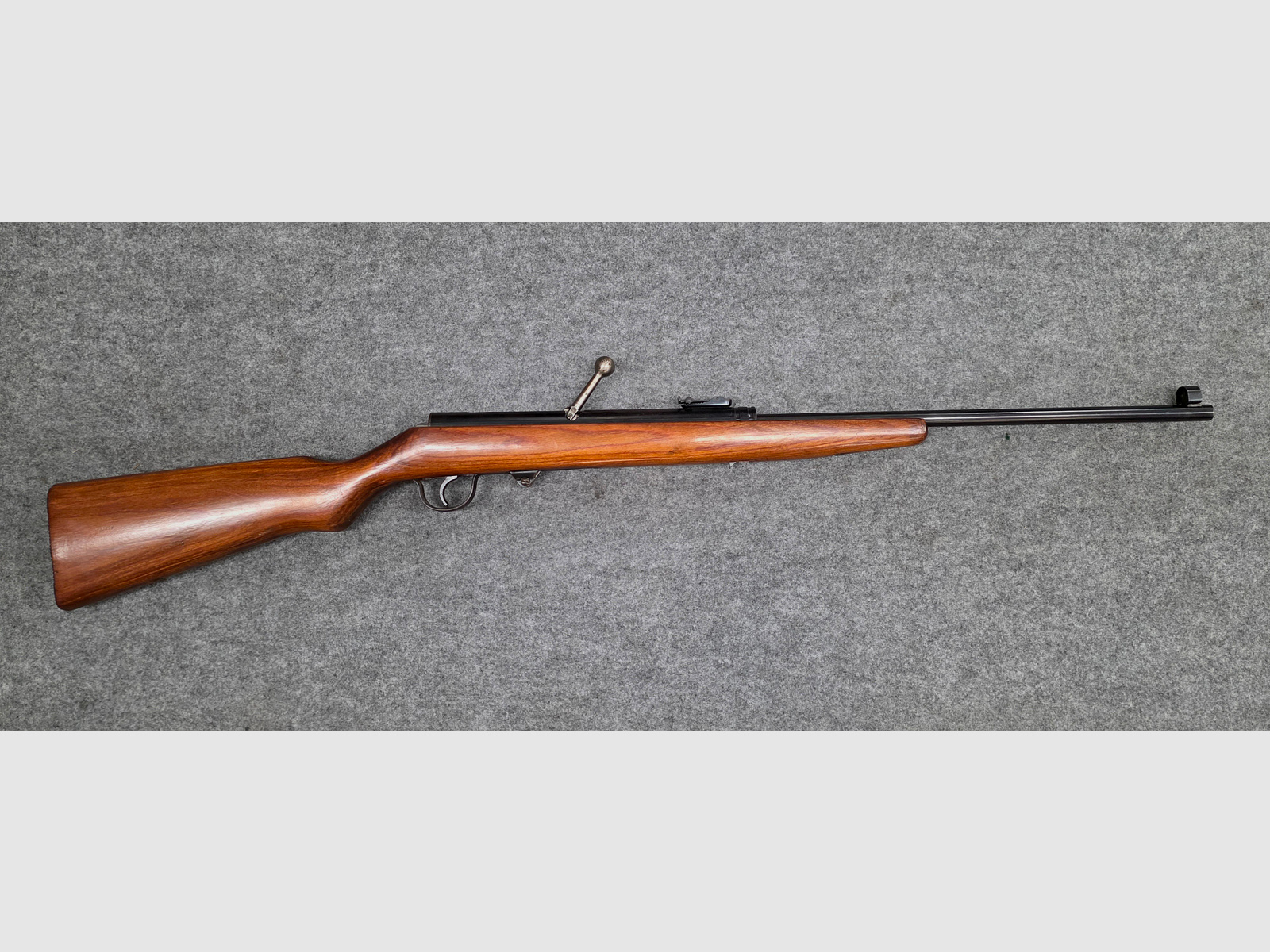 2.) Haenel Mod. 49a Q1 Qualität mit Schichtholzschaft von 1963 im sehr schönen Zustand Durchlader kein 310