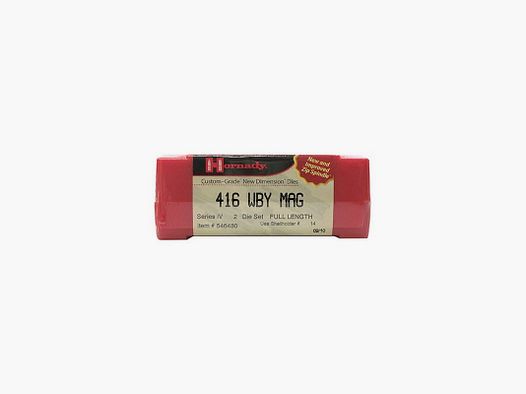 WERKZEUGSET 2P HORNADY KAL.416 WBY MAG