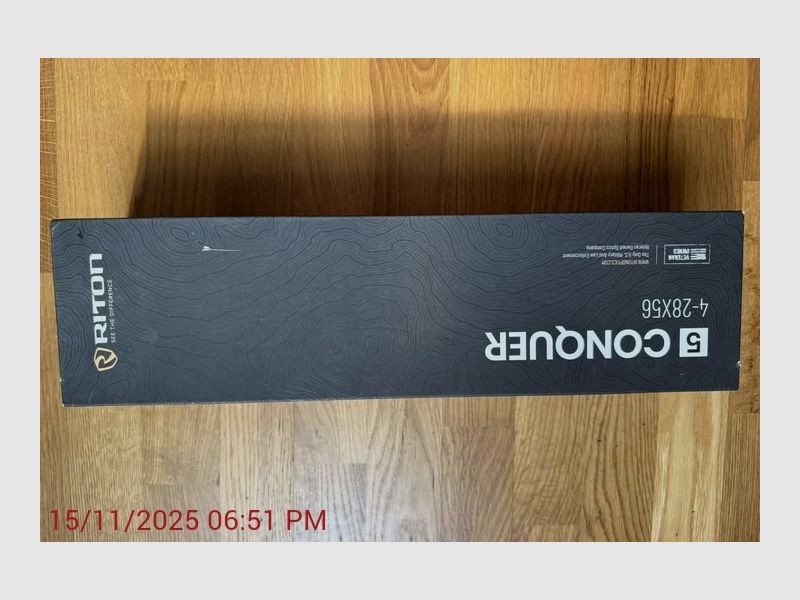 Riton Conquer 5 4-28x56 riflescope