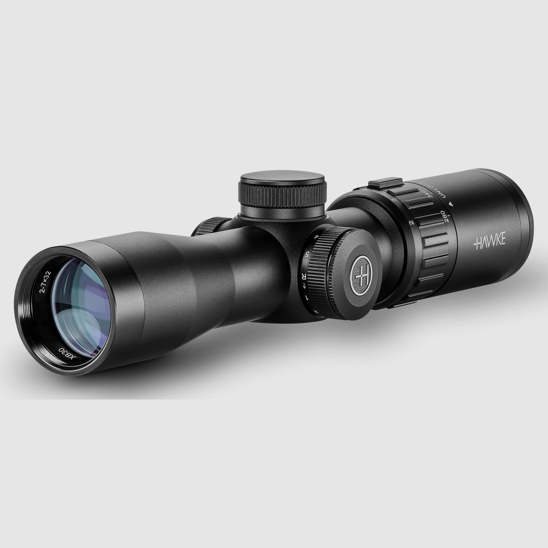 HAWKE 12224 Armbrust Zielfernrohr XB30 2-7X32 SR KALIBRIERT FÜR 280FPS - 440FPS
