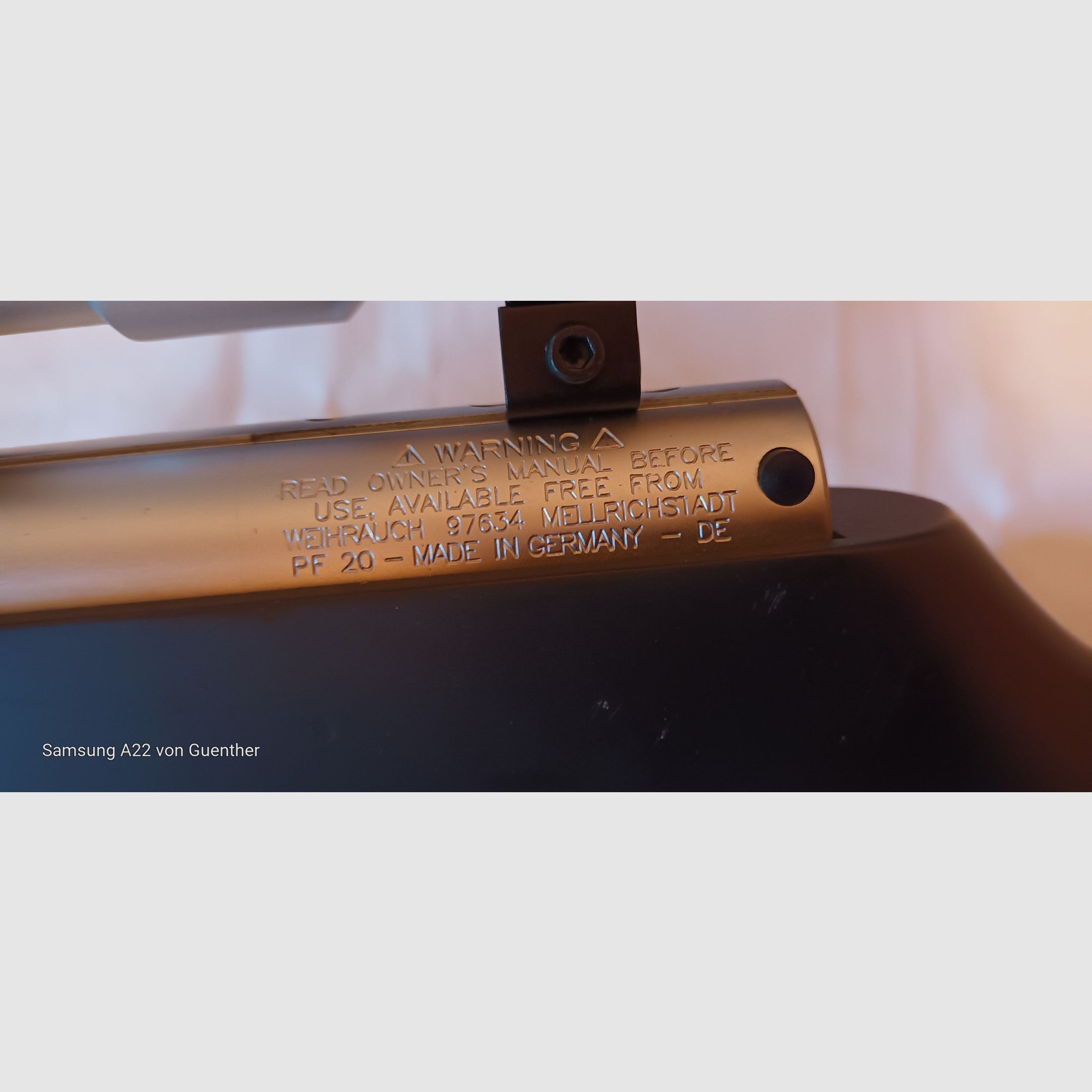 Weihrauch HW 35K F Black Silence Luftgewehr - 4,5mm