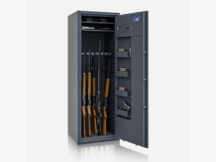 Armadio per armi "St. Gallen WF" Classe 1 con 16 armi antracite con serratura elettronica