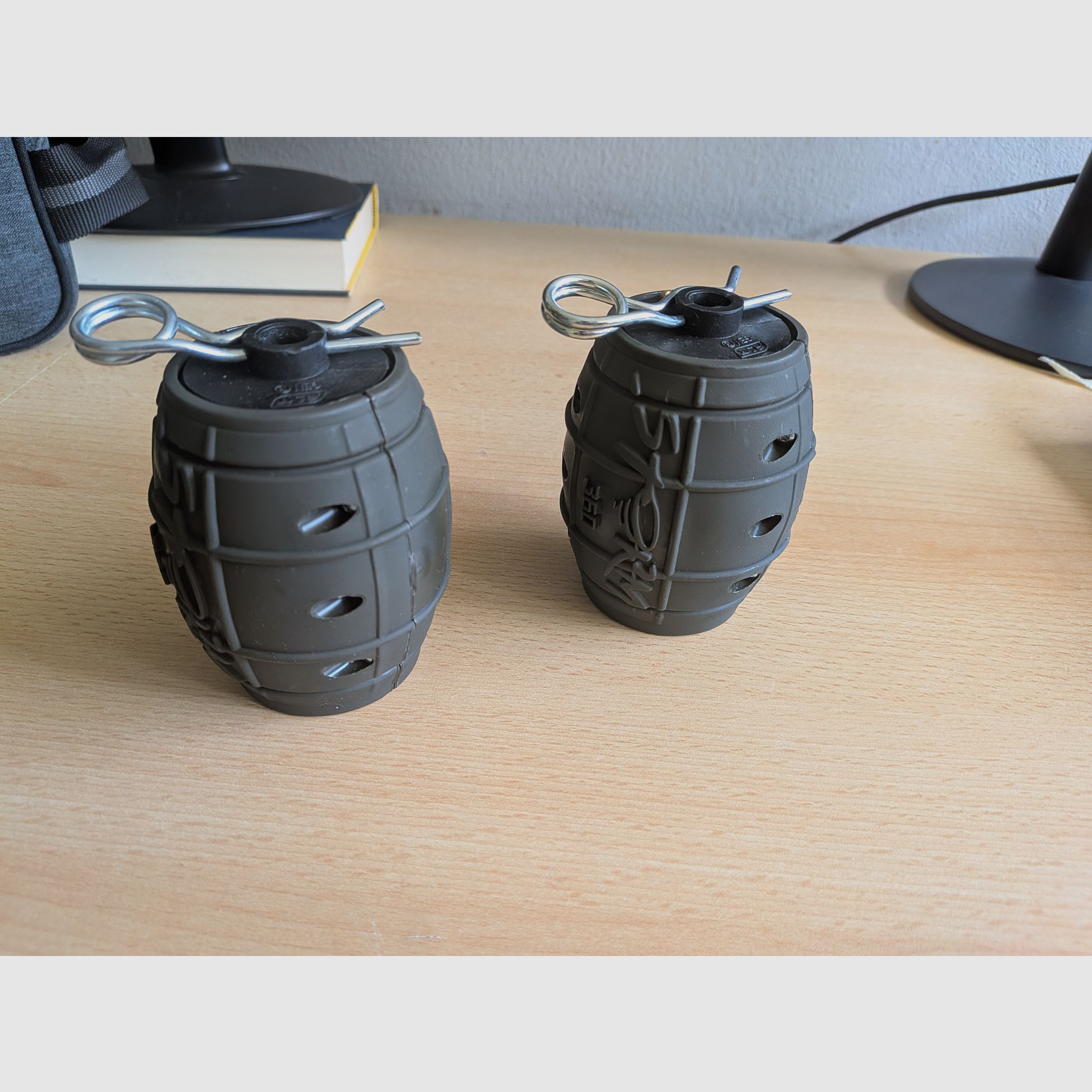 2x ASG Storm 360 Grenade (Gen 3) OD Green