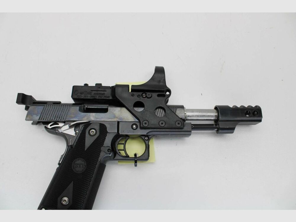 Pistole STI International Mod 2011 Kal. 10mm Auto 5" Lauf mit C-More LP 10mmAuto