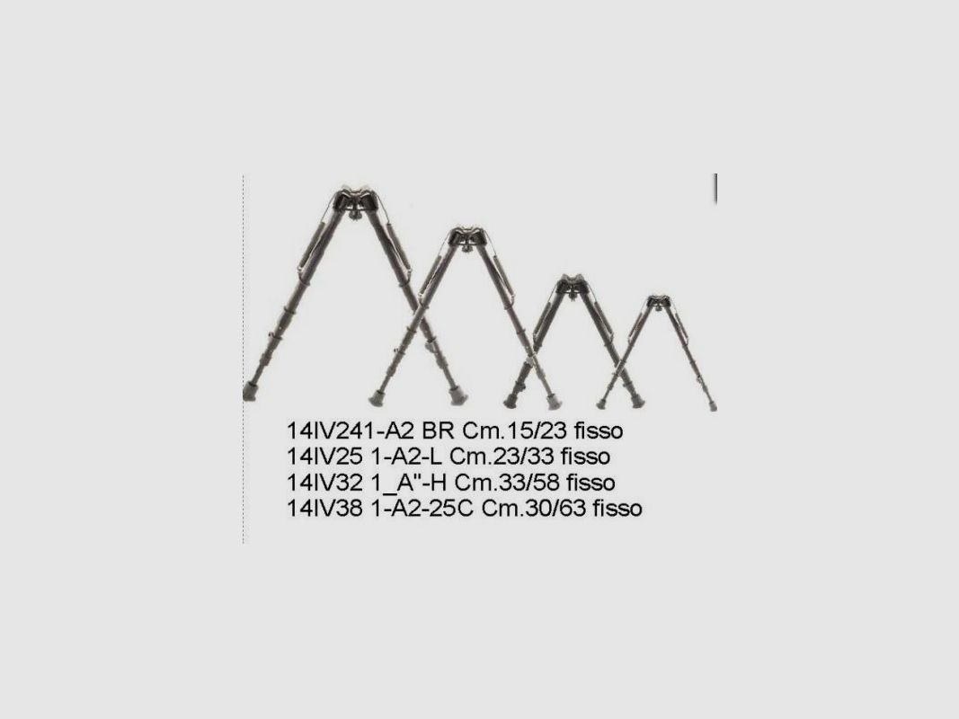 HARRIS BIPOD 1A2-BENCH REST 22 CM, zdjęcie 4 z 4