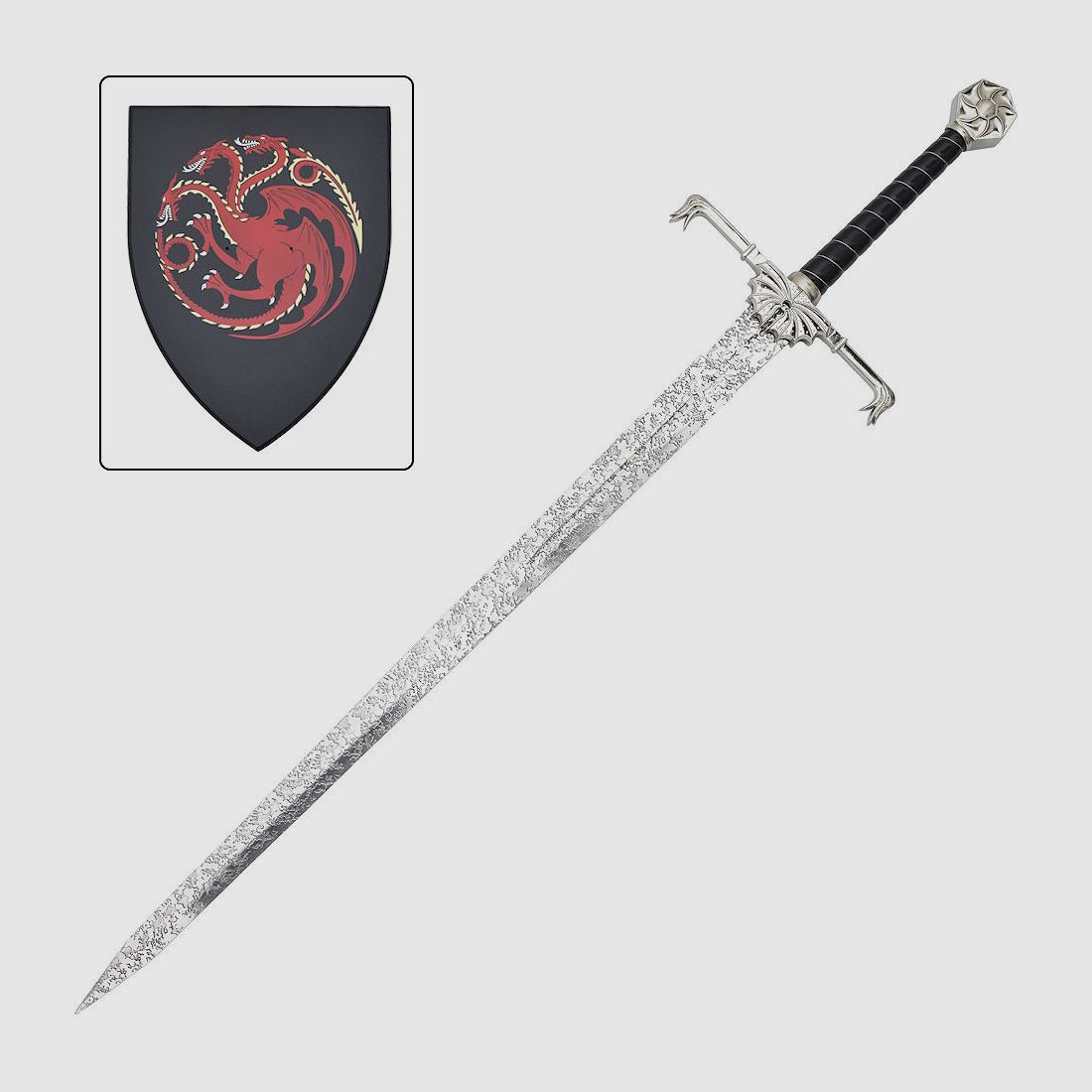 Miecz Aegona Targaryena z uchwytem na ścianę