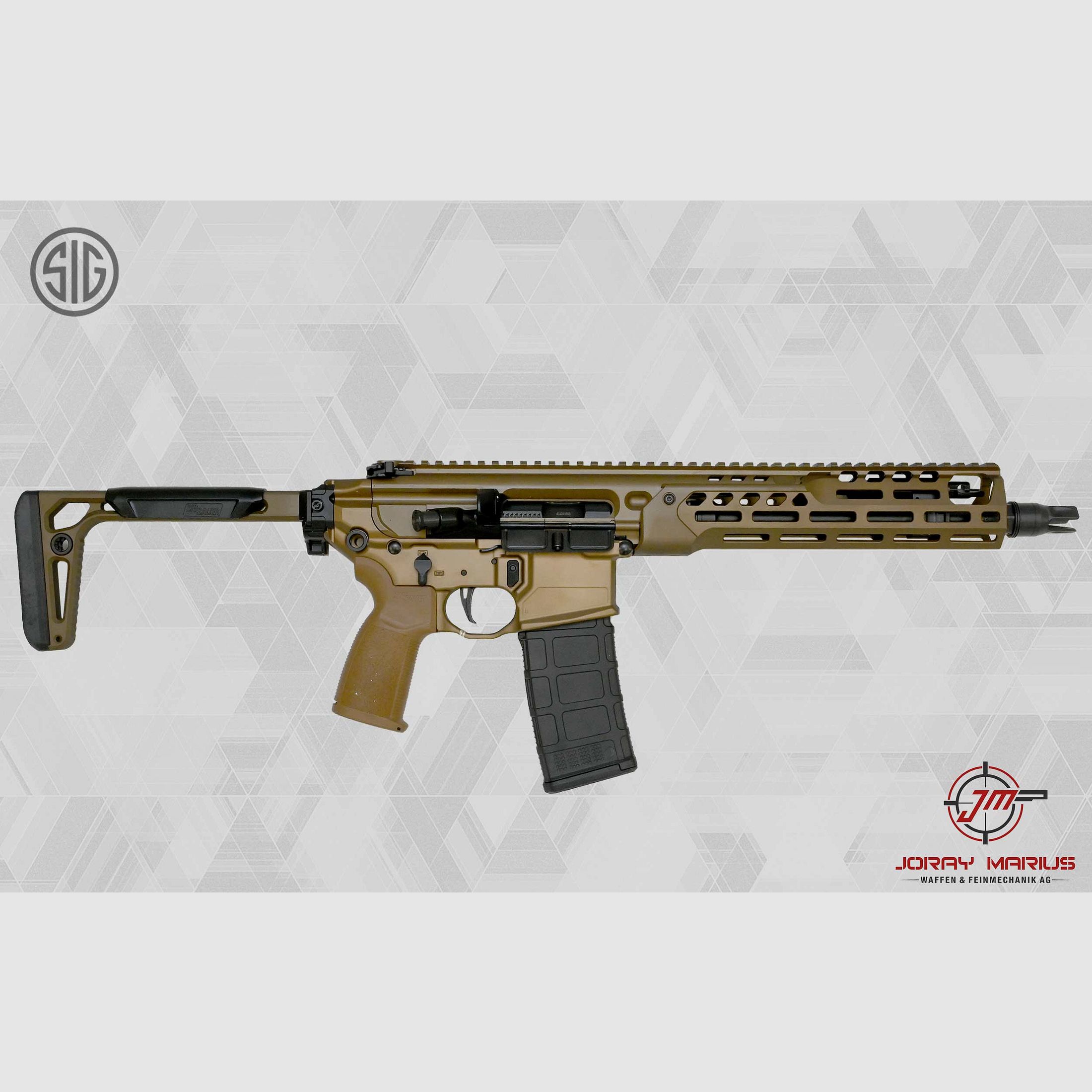 SIG Sauer MCX Spear LT półautomatyczny .223 Rem 11" Bronze