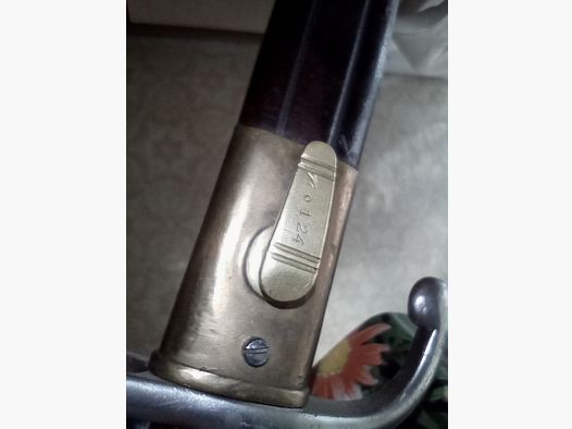 Karabiner Carcanos von 1941 XIX. Erbstück. Komplett. Verblombt.