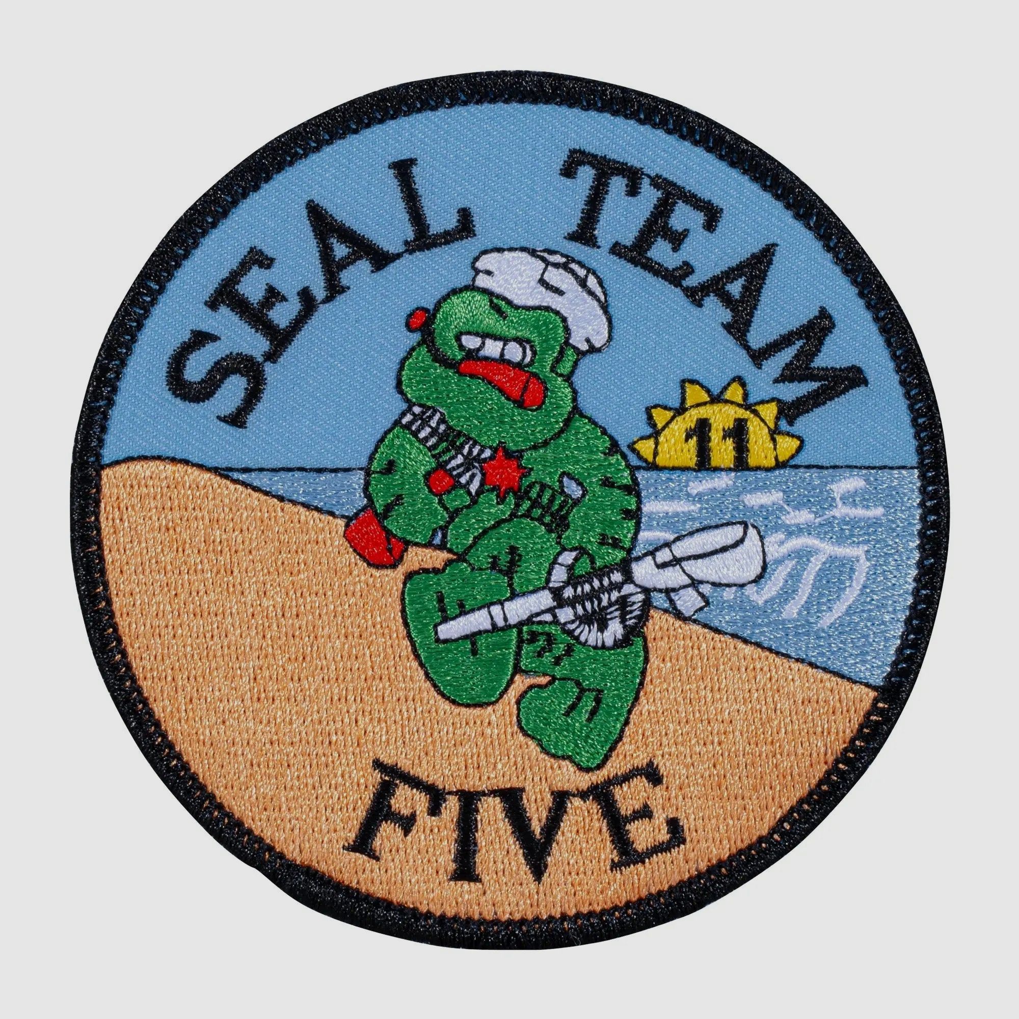 Unbekannt Abzeichen US Textil Seal Team