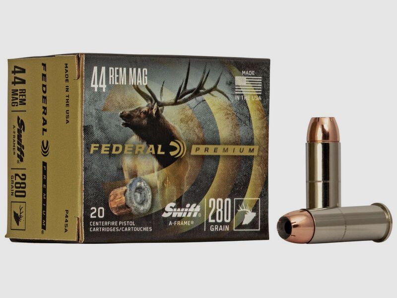 Federal Premium Swift A-Frame .44 Rem. Mag. 280GR JHP 20 Patronen