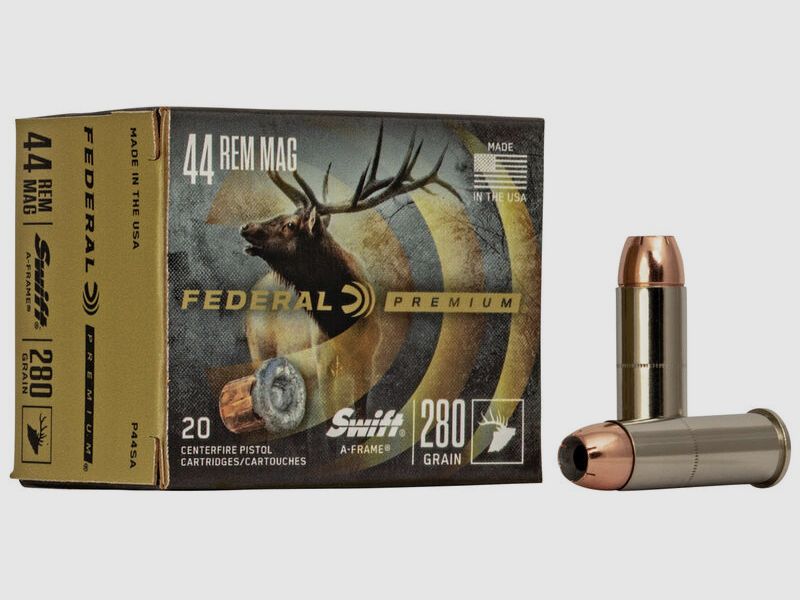 Federal Premium Swift A-Frame .44 Rem. Mag. 280GR JHP 20 cartucce